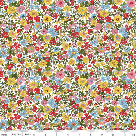 Liberty Emily Annabelle H Riley Blake quilting cotton floral fabric