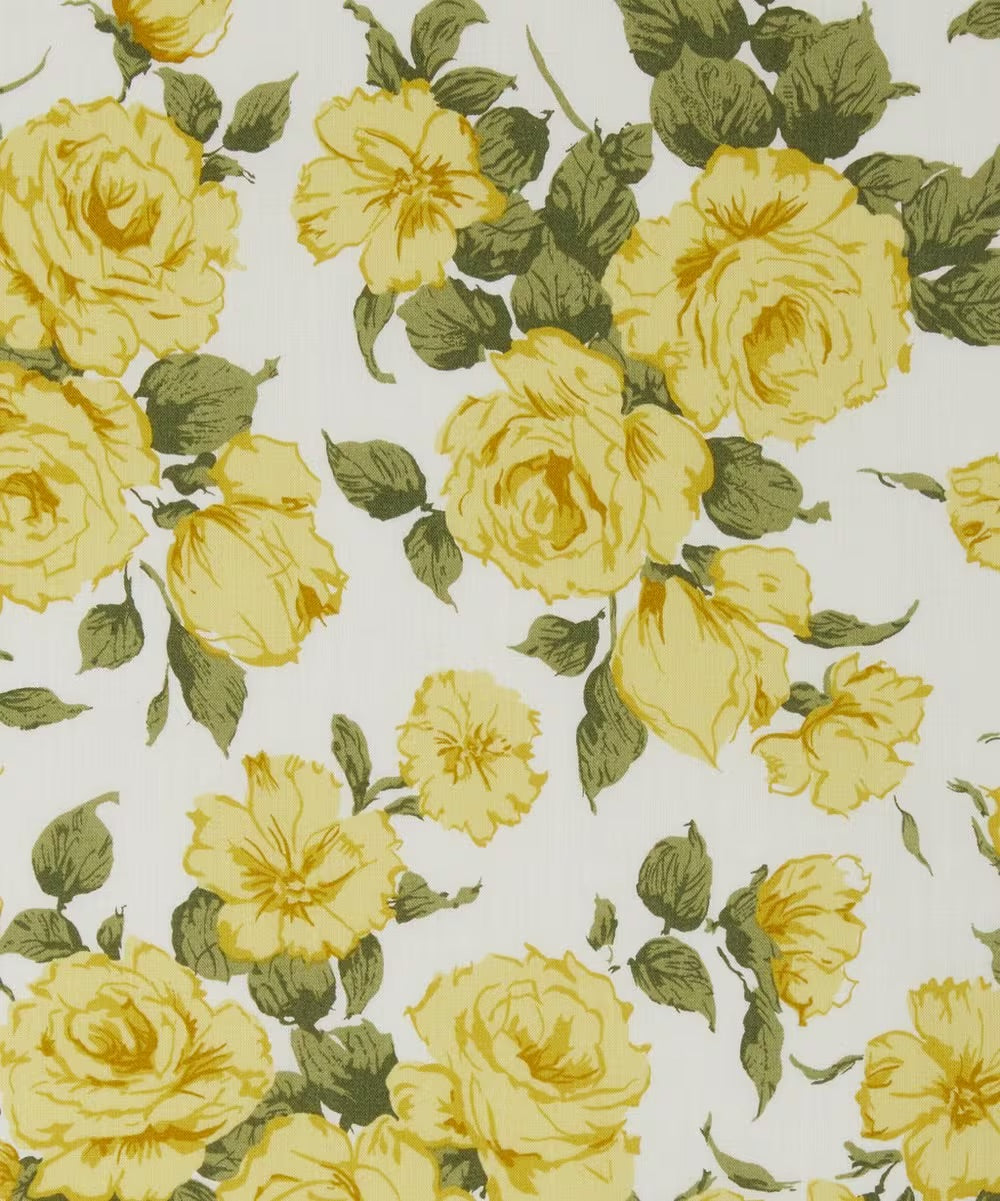 Liberty of London Carline Rose E Tana Lawn cotton floral quilting fabric