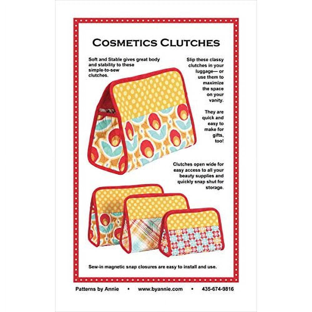 Cosmetics Clutches bag pattern by ByAnnie quilting