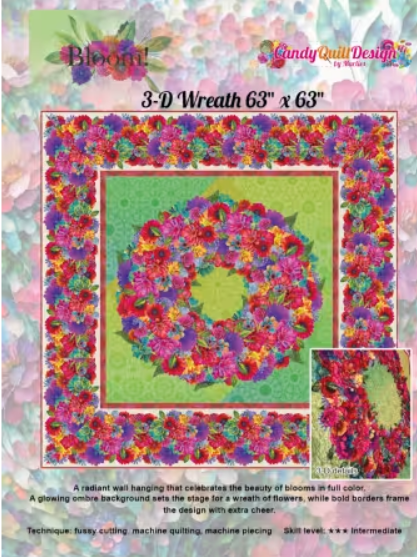 3-D Wreath Pattern