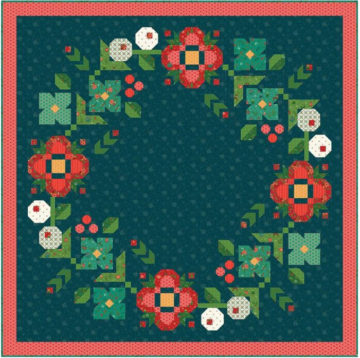 Riley Blake Heather Peterson Laurel Wreath quilt pattern