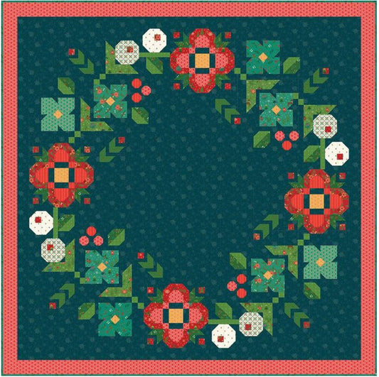 Riley Blake Heather Peterson Laurel Wreath quilt pattern