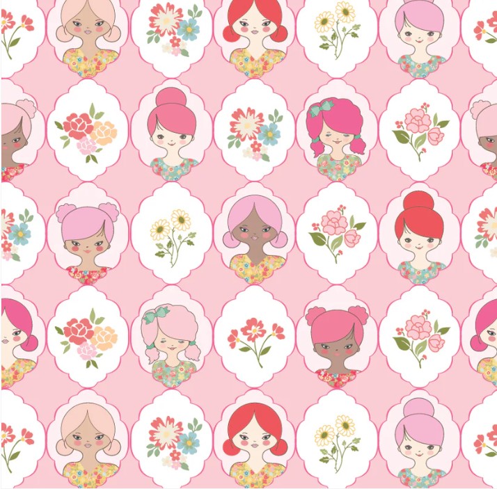 Poppie Cotton - Mornin' Pink rosy cheeks