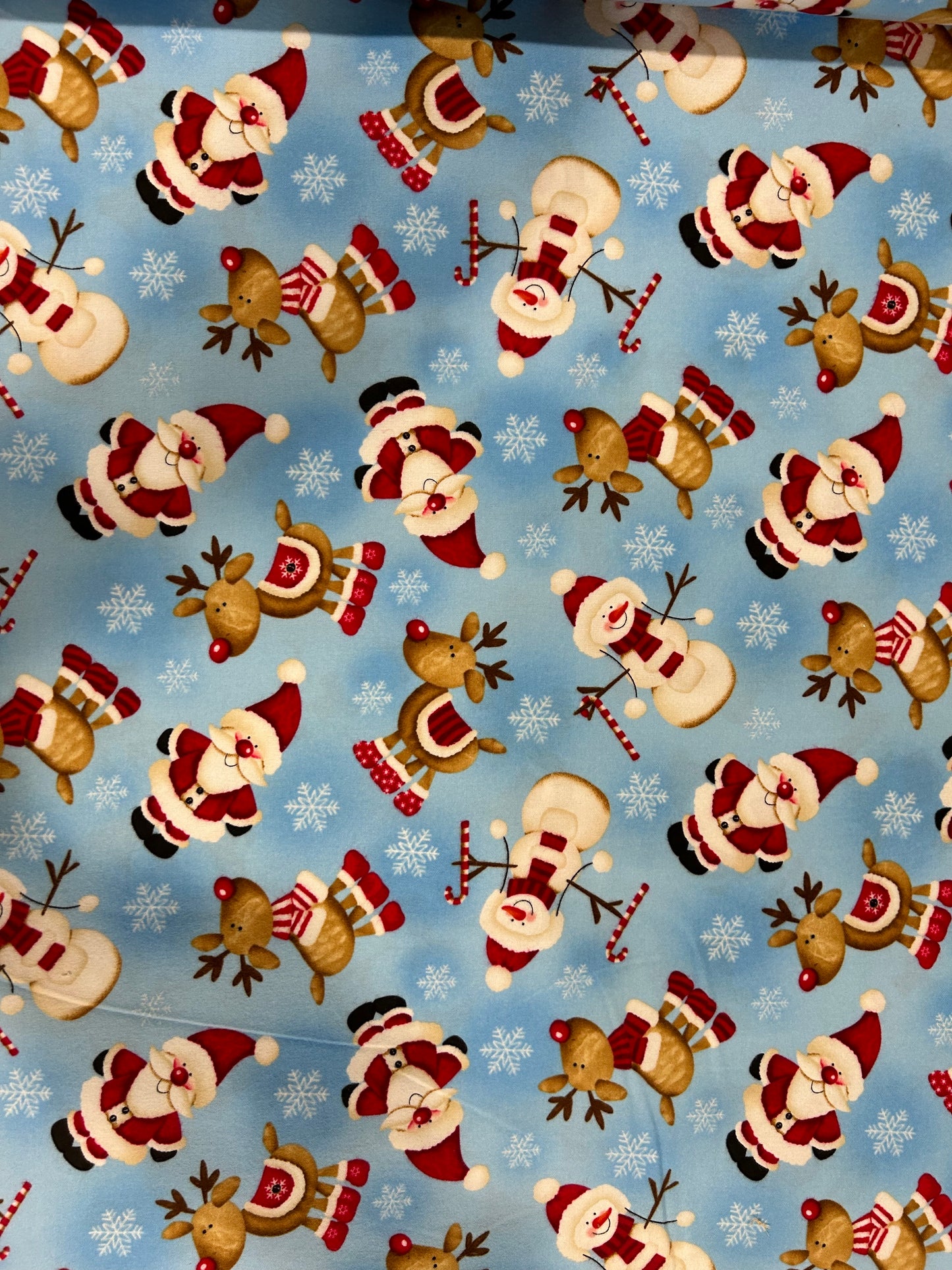 Winter of 2155 Sky quilting cotton fabric