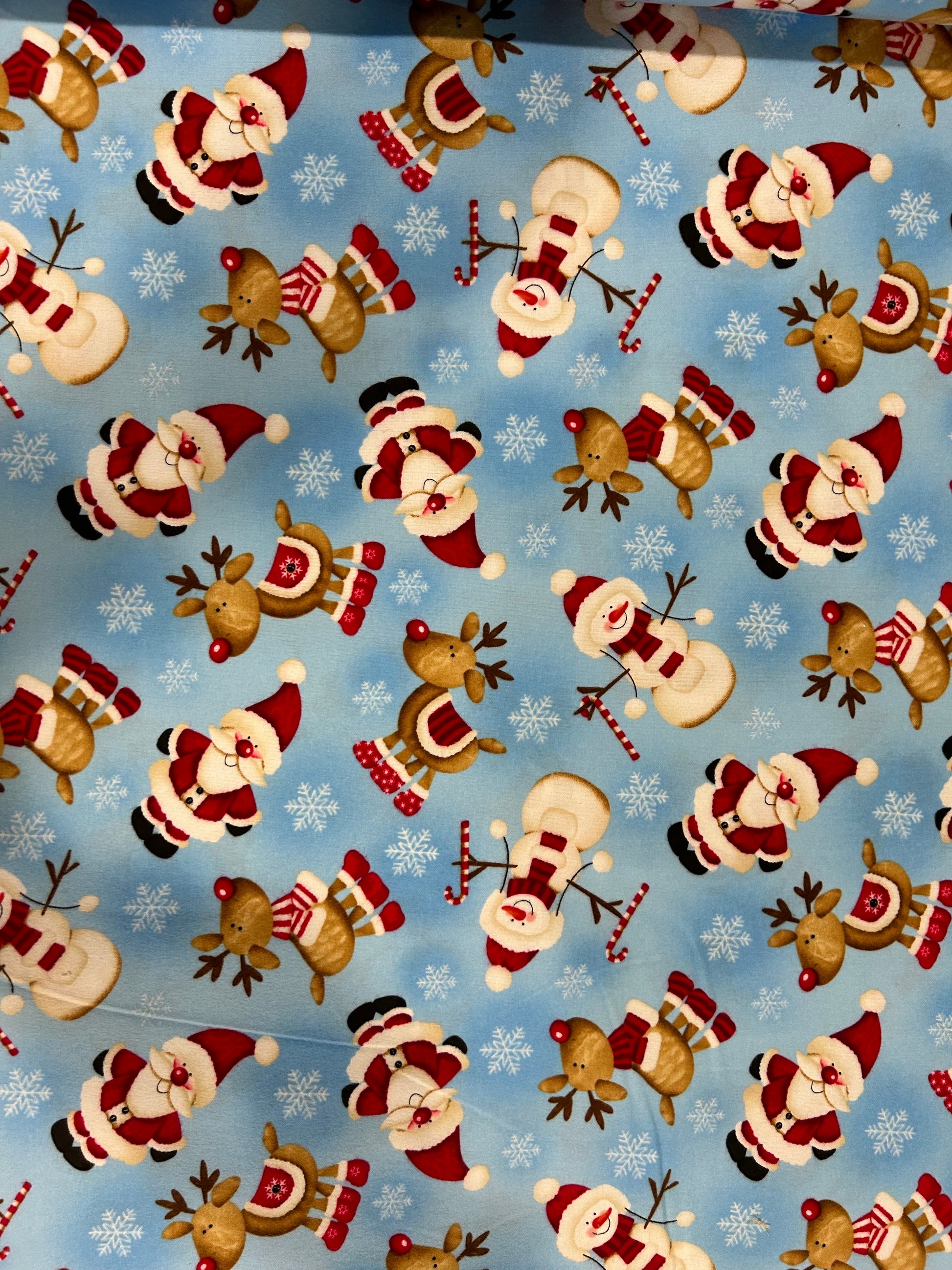 Winter of 2155 Sky quilting cotton fabric