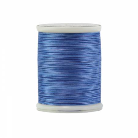 King Tut Cotton Quilting Thread 40wt 500yd Wild Blue Yonder variegated