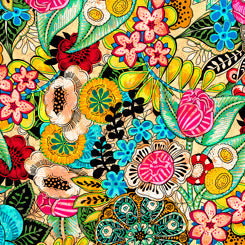 QT Fiorella 27179-S floral quilting cotton