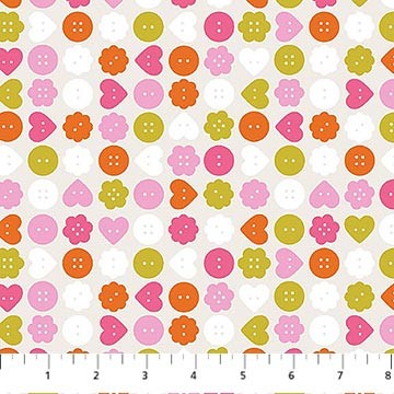 Figo - Bits And Bobs - Buttons Cream