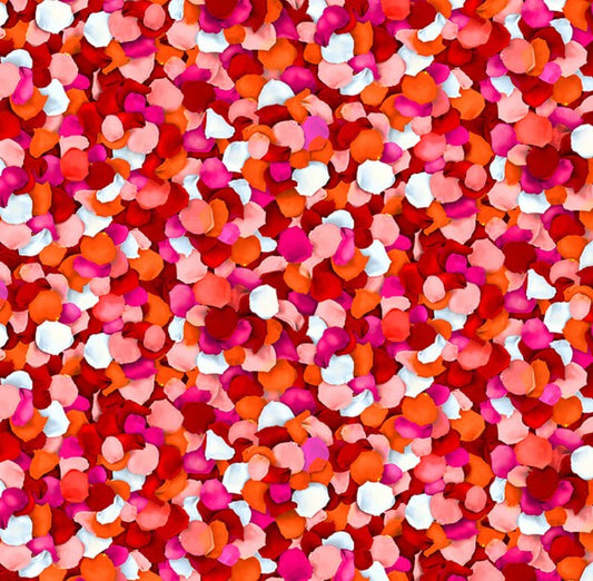Blank La Vie En Rose 4212-82 Rose cotton quilting fabric