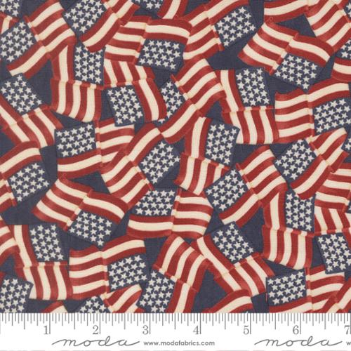 Moda America 250 Years Loyalty Blue 56180 Deb Strain quilting cotton patriotic