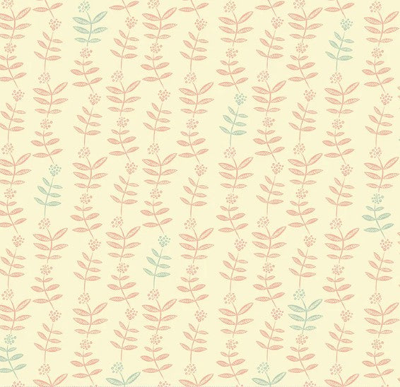 Windham Lush Life Flower Chain Ivory 54718-3 quilting cotton