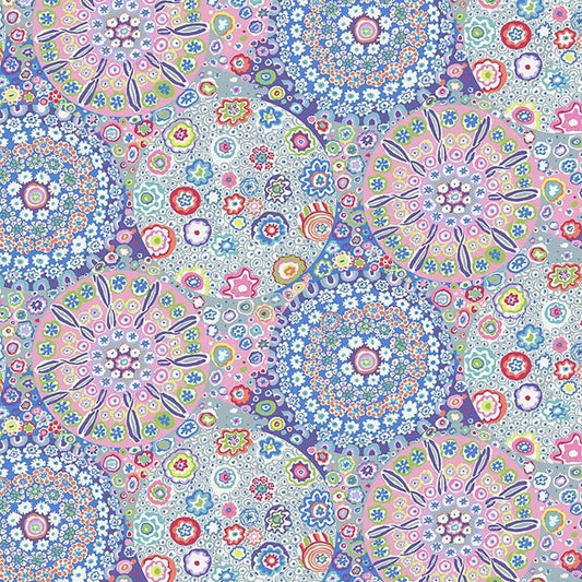 Kaffe Fassett Millefiore Pastel 108 inch wide backing fabric