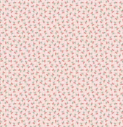Poppie Cotton Farmhouse Fancy Cherry Pie quilting cotton