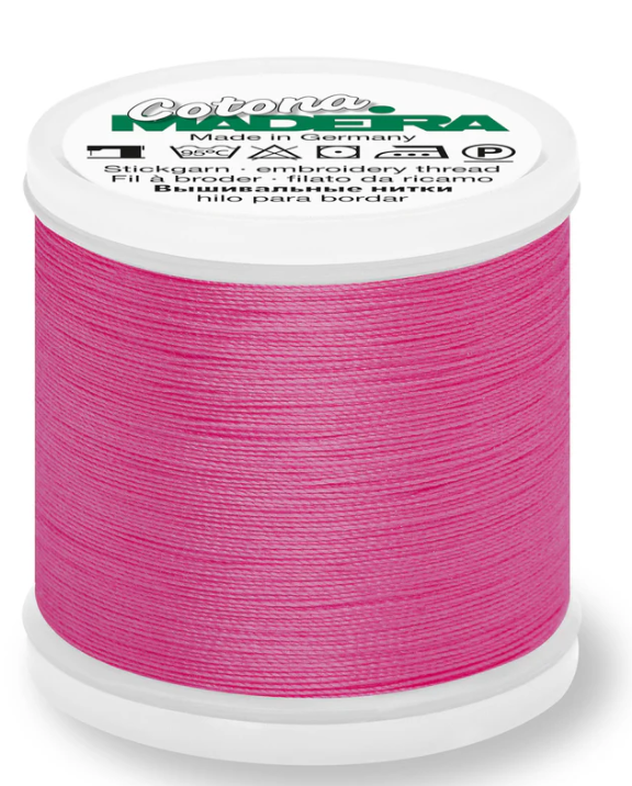 Madeira Thread - Hot Pink Cotona 30wt 709