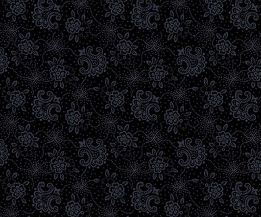 Dark Shadows Black Studio e quilting fabric