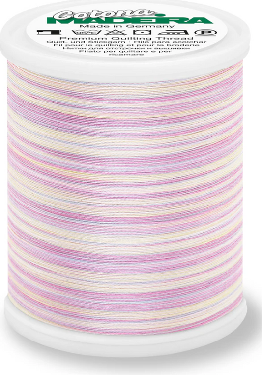 Spool of Madeira Cotona 50wt 100% cotton thread in Soft Ice, color 505