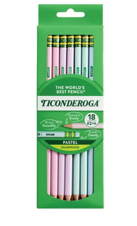 Ticonderoga No. 2B pencil single
