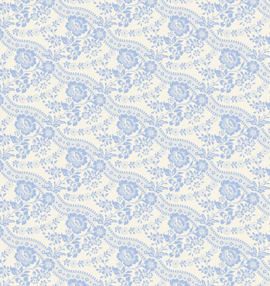 Tilda Something Blue Celeste Sky quilting cotton fabric