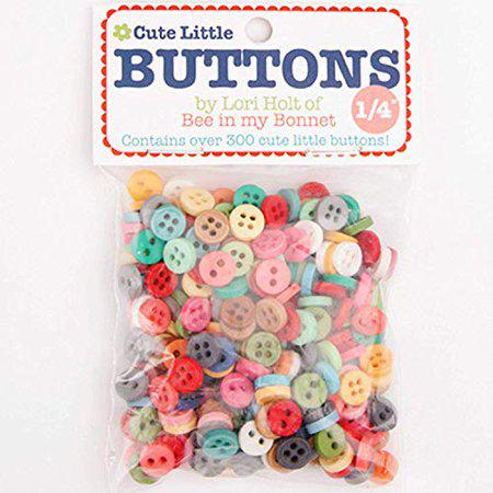Cute Little Buttons Bag #1 300 1/4 Lori Holt for Riley Blake Designs