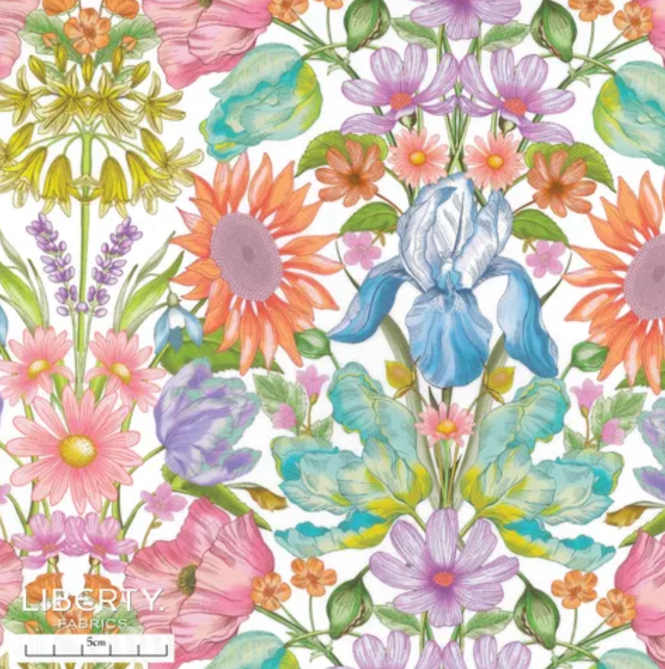 Liberty Floral Muse C Tana Lawn quilting fabric