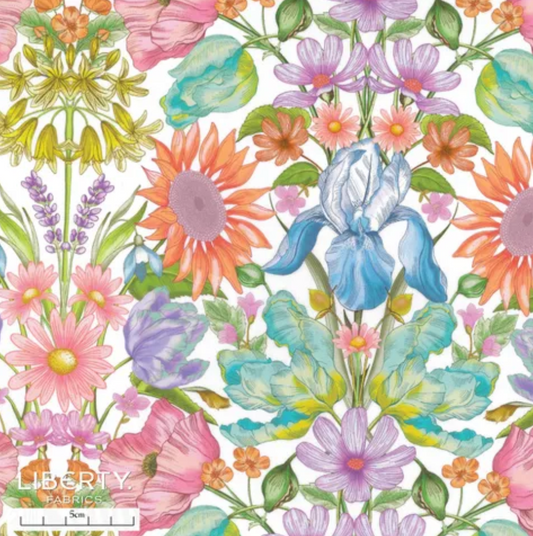 Liberty Floral Muse C Tana Lawn quilting fabric
