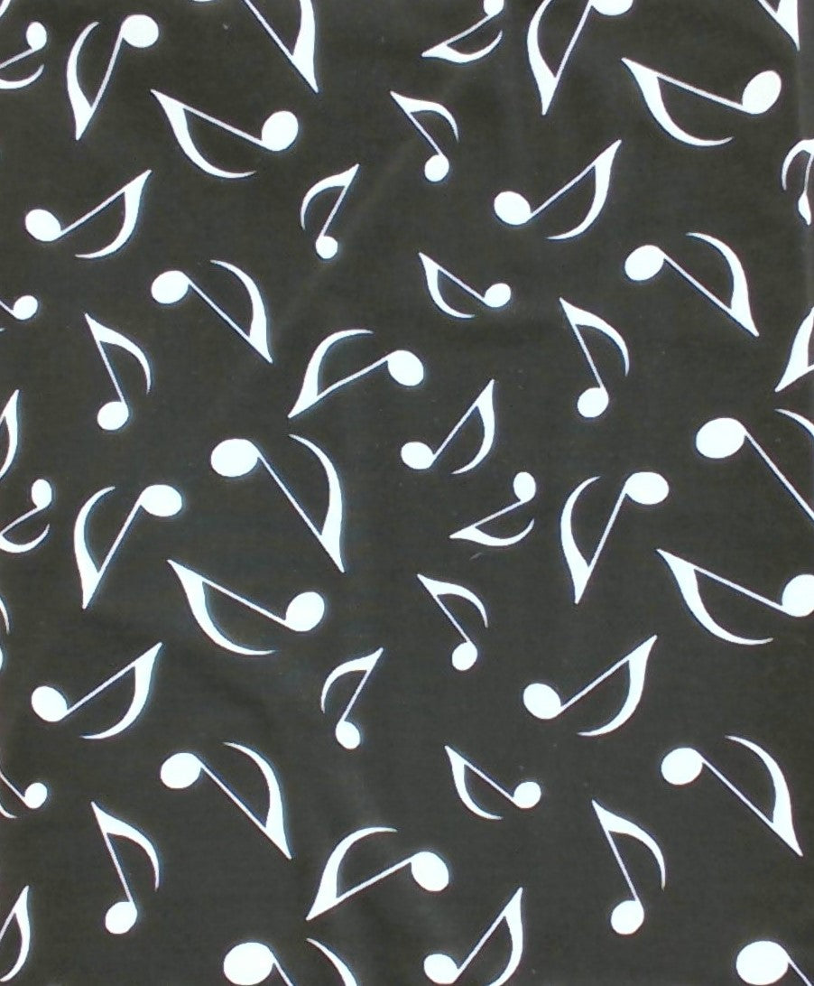 1 yd sale precut Music-C4930