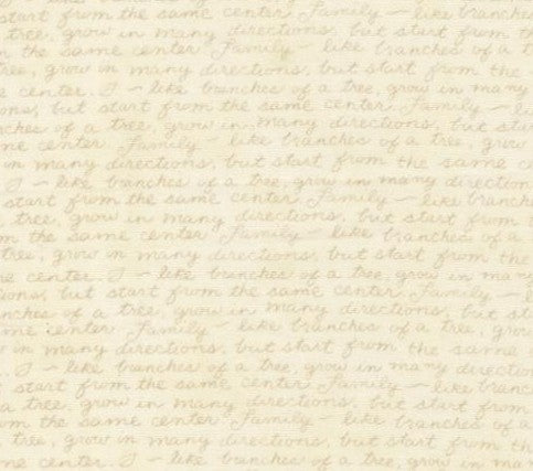 Moda - Family Tree - Deb Strain - Warm White Tonal 56165 21 Fabric