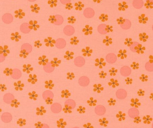 Moda Happy Daze Bubblegum 33842-12 novelty quilting cotton pink