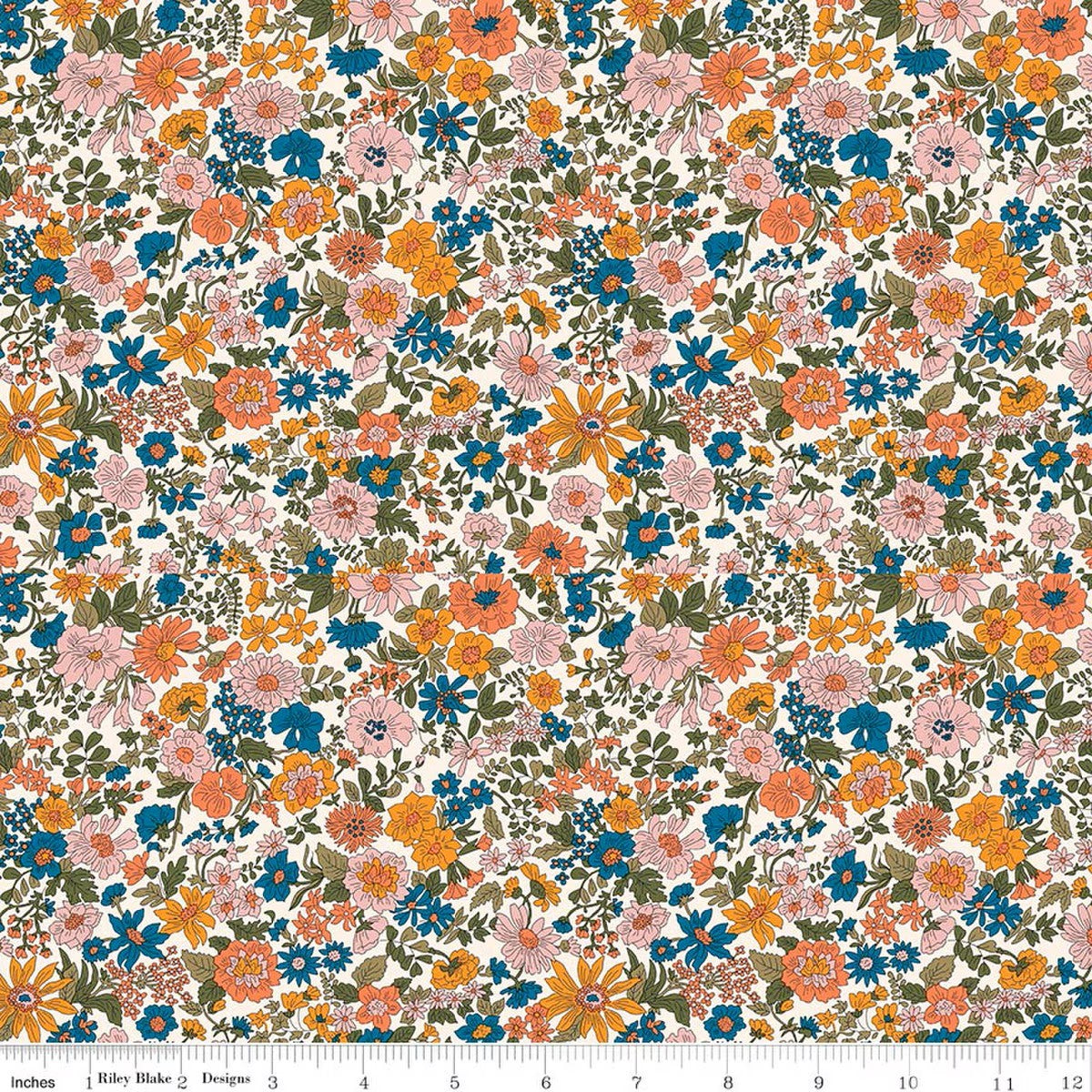 Liberty Emily Annabelle I Riley Blake quilting cotton floral fabric