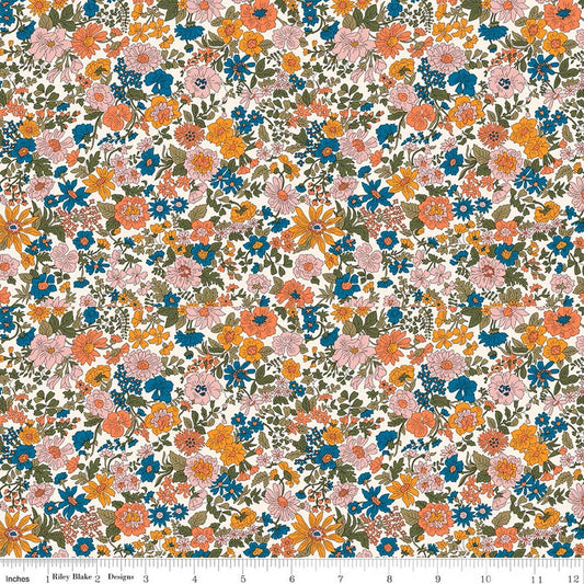 Liberty Emily Annabelle I Riley Blake quilting cotton floral fabric