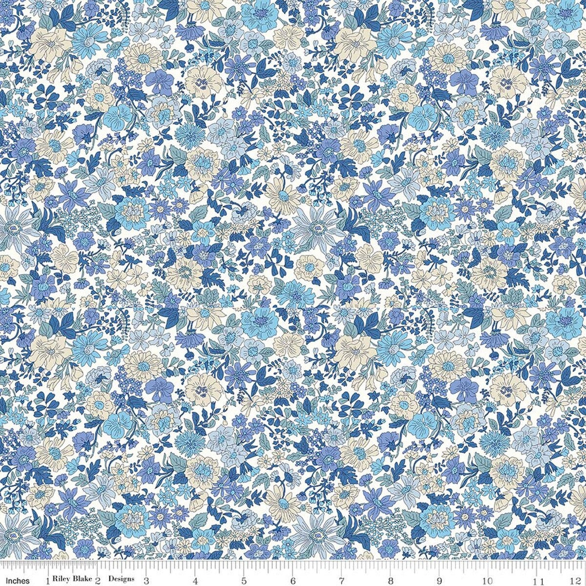 Liberty Emily Annabelle D Riley Blake quilting cotton floral fabric