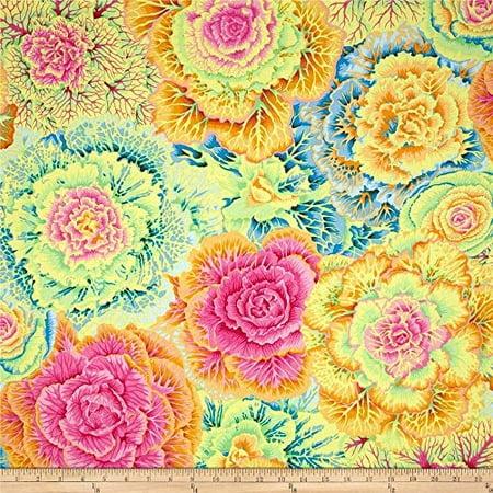 Kaffe Fassett Brassica Yellow quilting cotton fabric