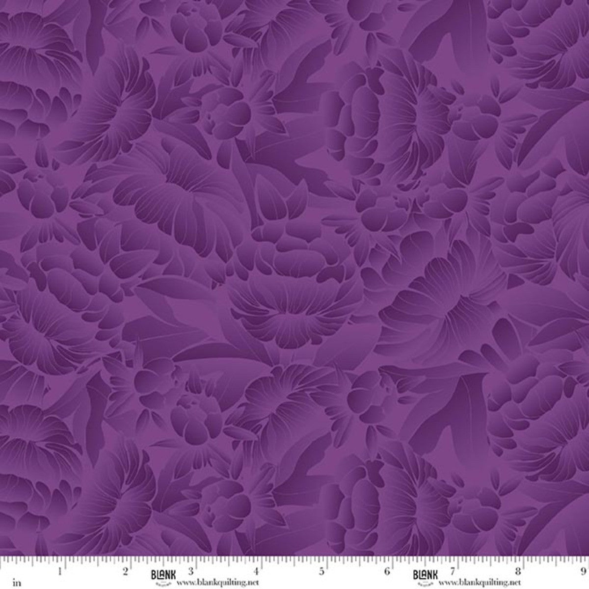 Blank Quilting Florique 118 inch Purple backing