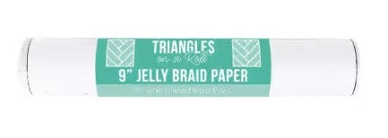 Jelly Braid Paper 9in foundation paper for quilting