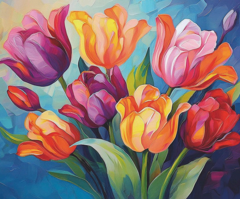 Tulips by Marina Landi