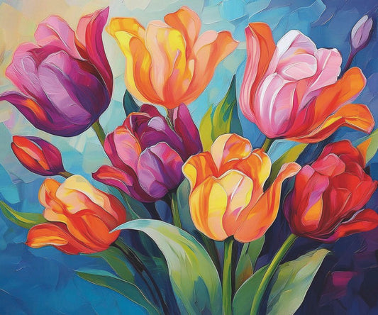Tulips by Marina Landi