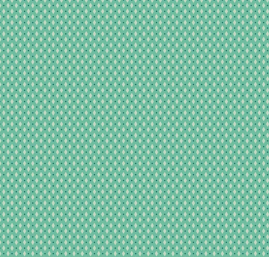 Riley Blake - Berry & Sage - Lori Holt - Diamonds Leaf C17391 Fabric