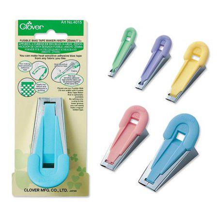 Fusible bias tape maker 25mm 1 inch quilting tool notion