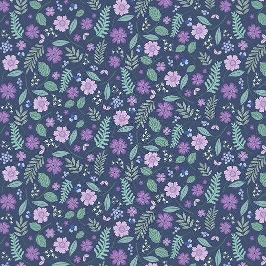 Dear Stella - Bee Leaf - Indigo D3598