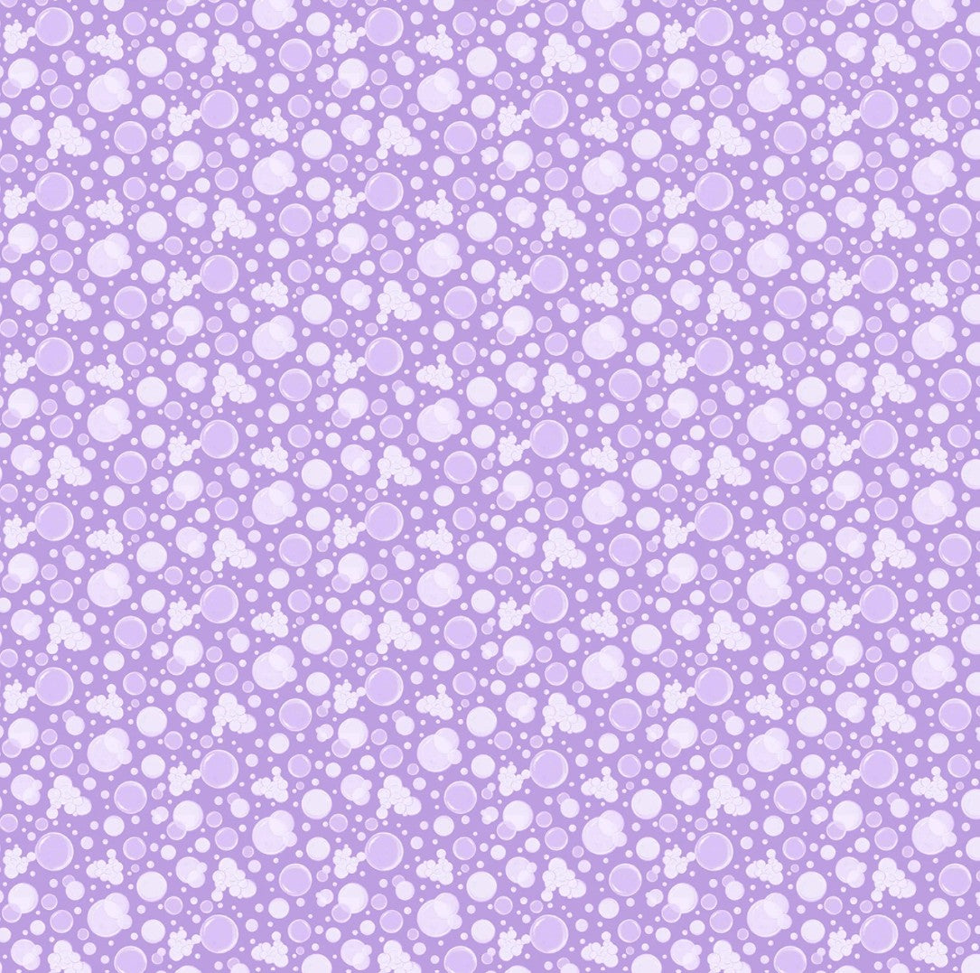 Michael Miller Lavender Bubble Bubble purple quilting cotton