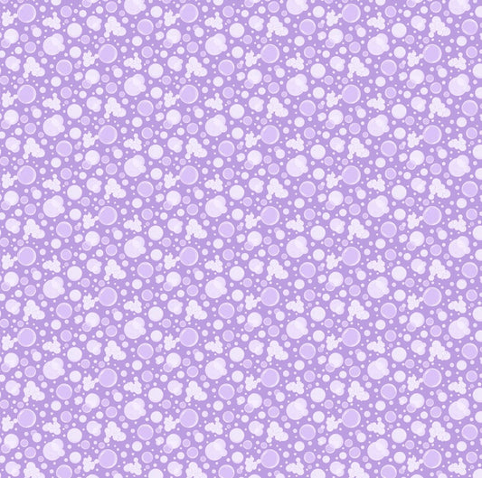 Michael Miller Lavender Bubble Bubble purple quilting cotton