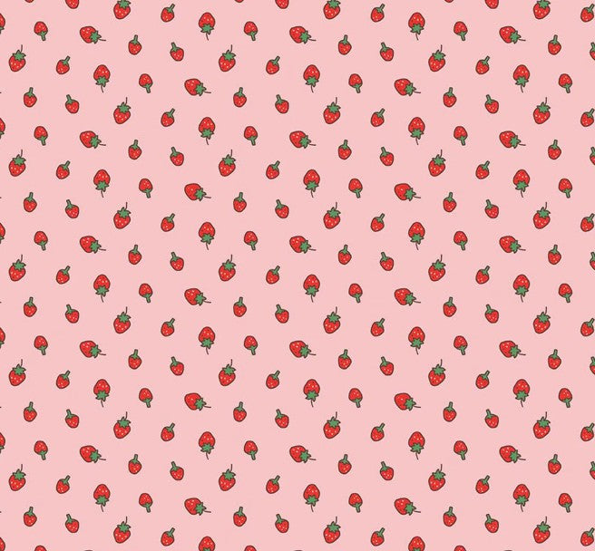 Riley Blake - Serendipity 2 Strawberries Pink - C17307