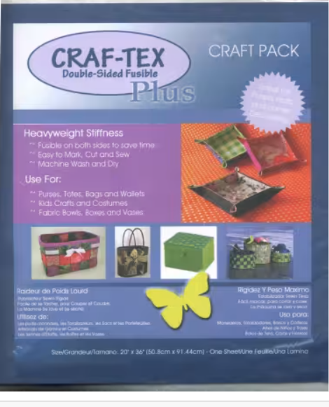 Craf-tex Plus Double Sided Fusible Non-Woven Heavyweight