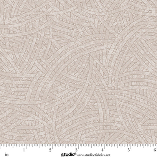 Studio E Tangled Taupe Gray 8866-29 tonal blender cotton fabric