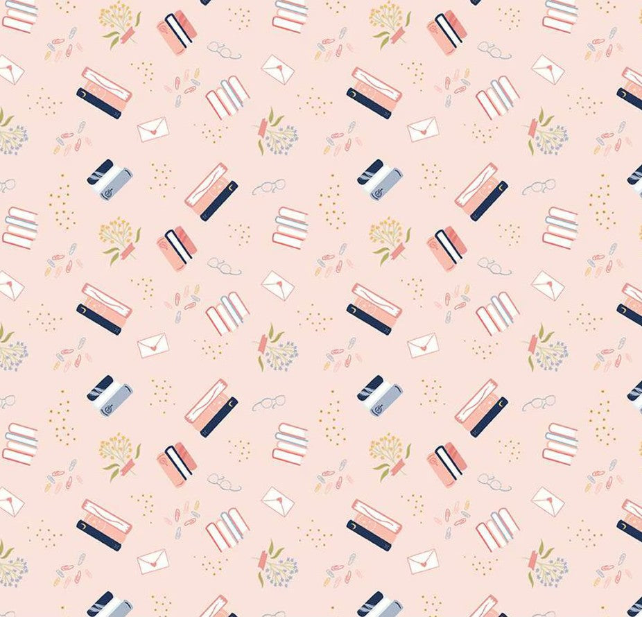 Between the Pages Bookish Life Ballerina Fabric