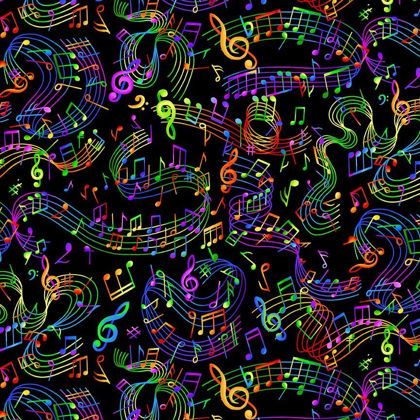 MULTI MUSIC NOTES Timeless Treasure