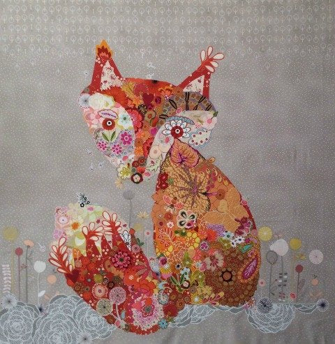 Freida Collage Quilt Pattern by Laura Heine