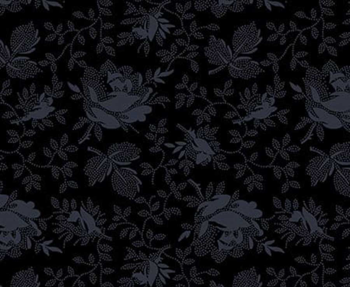 Dark Shadows Black Studio e quilting fabric