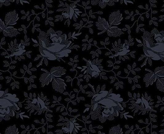 Dark Shadows Black Studio e quilting fabric