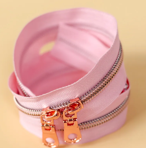 Minki Kim 30-inch zipper in Pink
